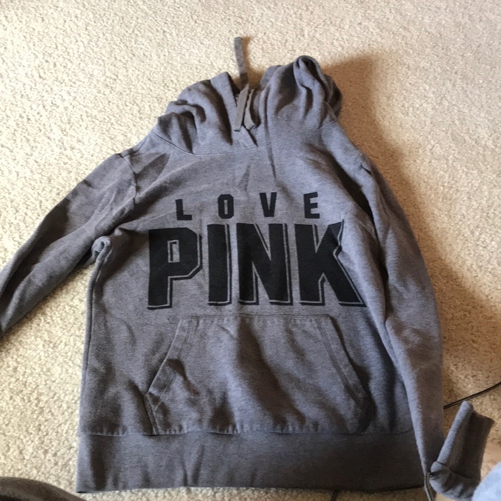 PINK SWEATSHIRT-SIZE XS